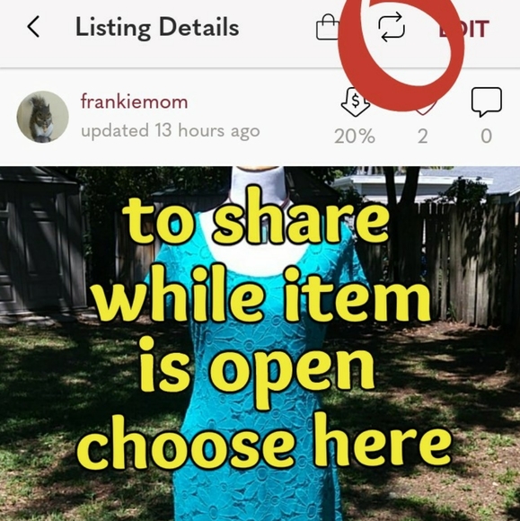 How to share on Poshmark - Picture 8 of 12